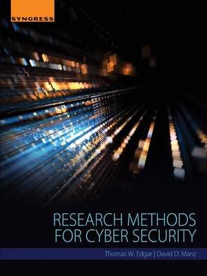 cover image of Research Methods for Cyber Security